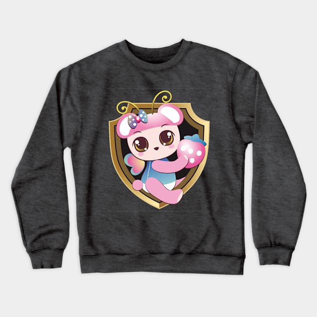 shield sweets bee Crewneck Sweatshirt by vidtra